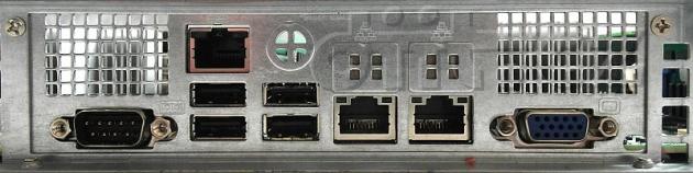Supermicro SYS-8017R-TF+ - zadní konektory