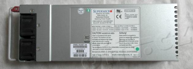 Supermicro SYS-8017R-TF+ - zdroj