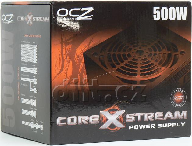 OCZ CoreXStream 500 W krabice