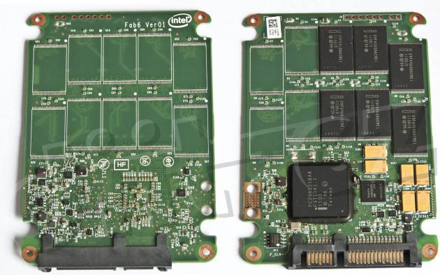 Intel SSD 320 Series 40GB - PCB