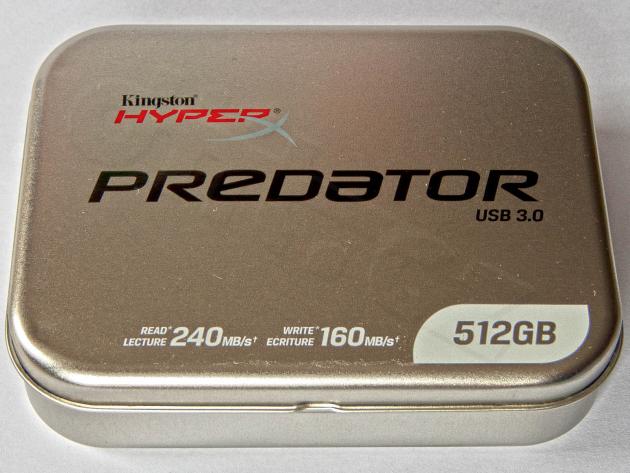 Kingston HyperX Predator 512 GB - krabička