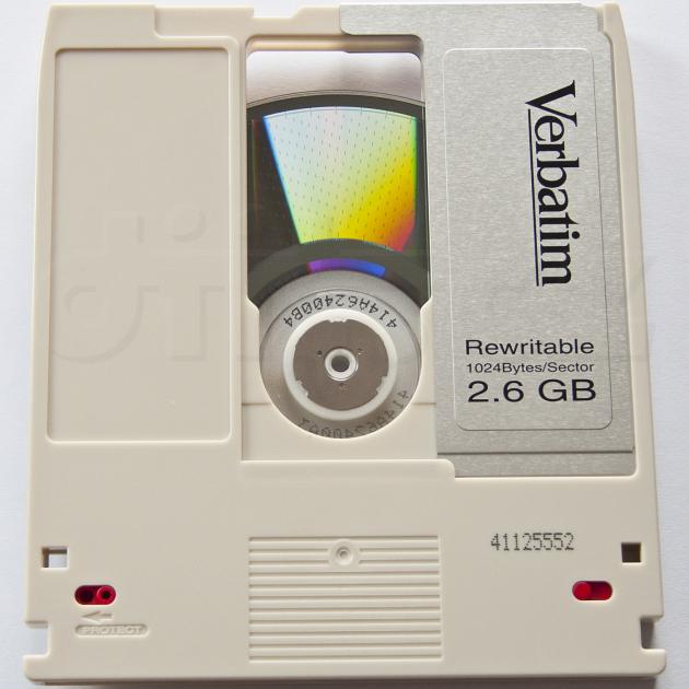 Médium Verbatim 2,6GB format 1024