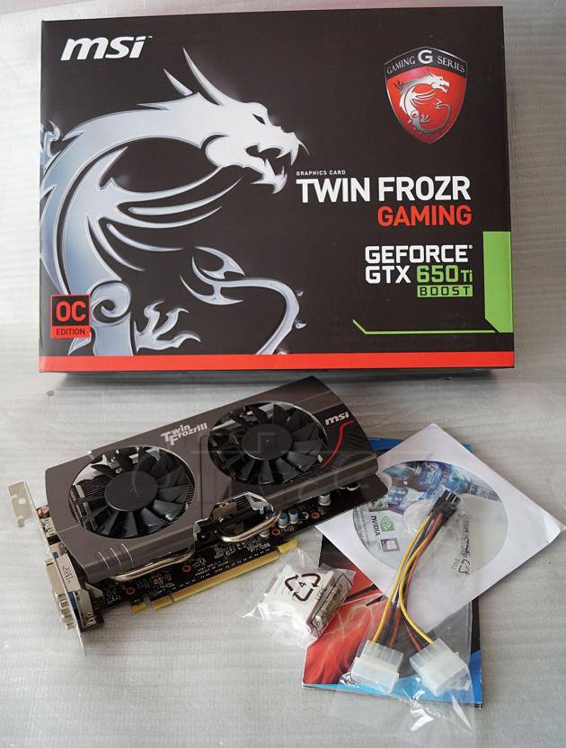 MSI GeForce GTX 650 Ti BOOST Twin Frozr - Obrázek 1
