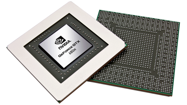 Nvidia GeForce GTX 680M GPU