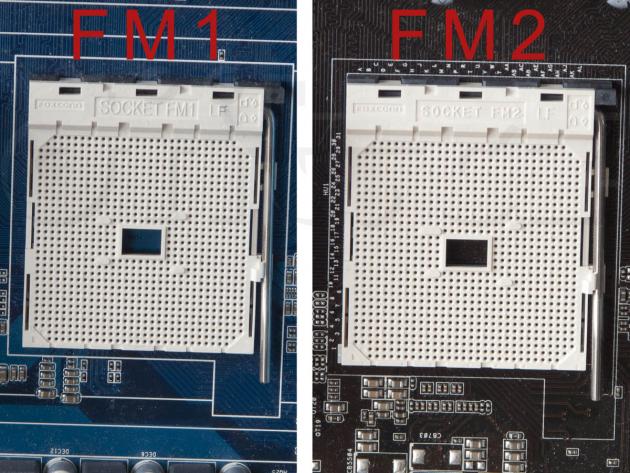 Socket FM1 vs. Socket FM2