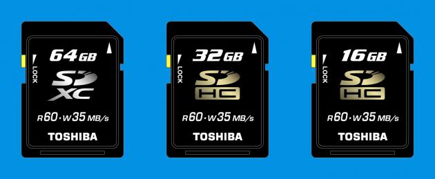 Toshiba 64GB SDXC SDHC