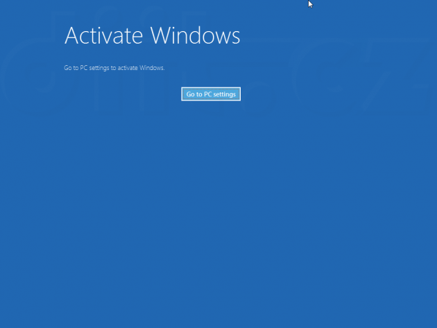 Windows 8 - Activate Windows