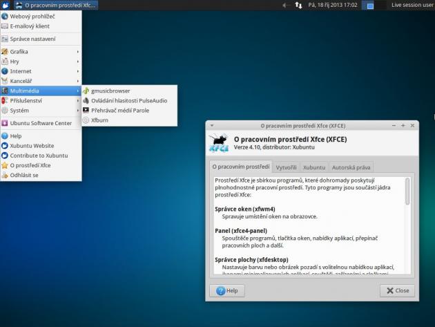 Xubuntu + Lubuntu 13.10 - Obrázek 5