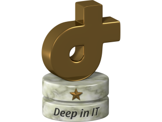 Ocenění Deep in IT - bronzové