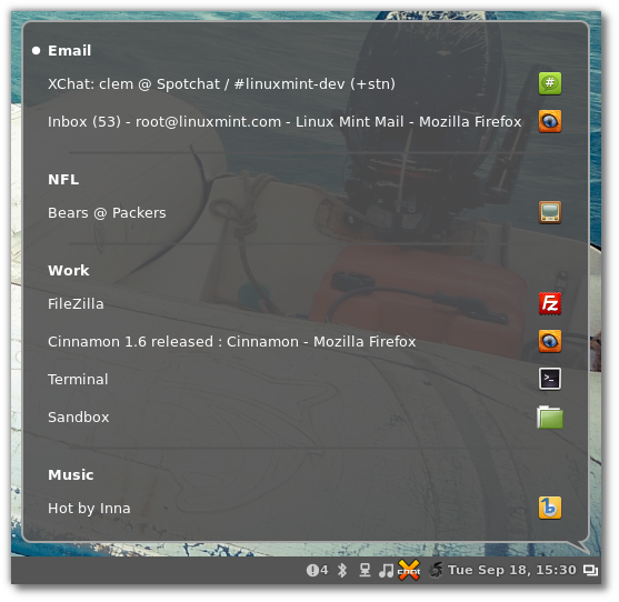 Настройка linux mint 14 cinnamon