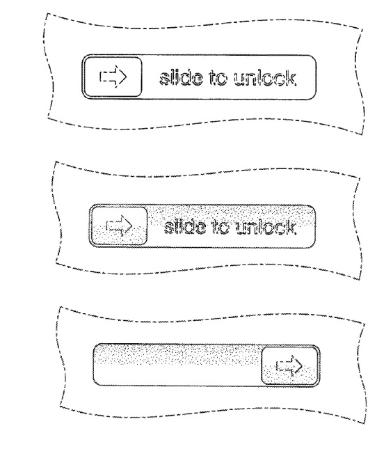 Apple slide to unlock