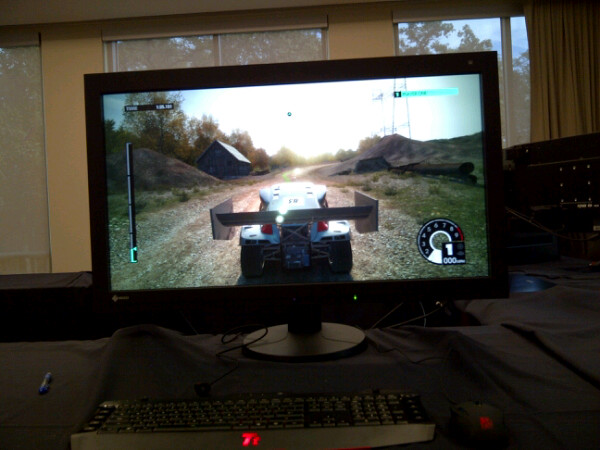 DIRT 3 ve 4096×2160 na EIZO RadiForce RX840