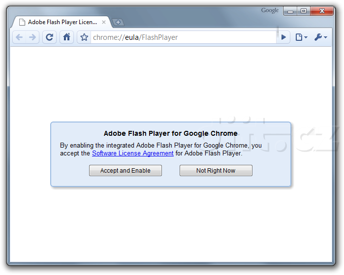 how do i find adobe flash player on chrome