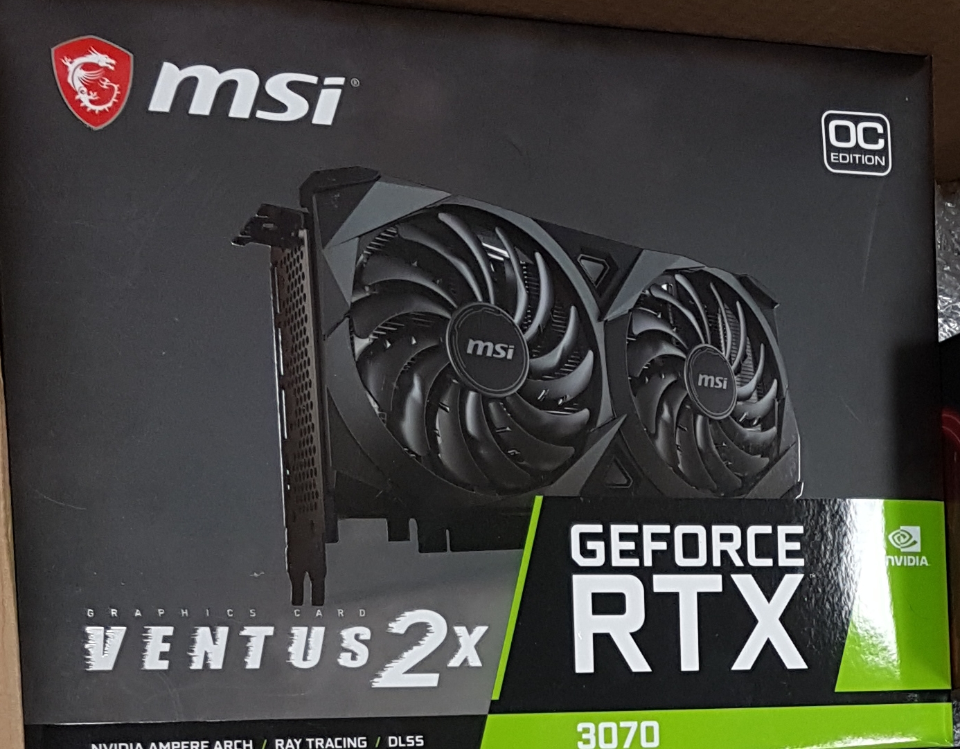 【新品未使用】GeForce RTX 3070 VENTUS 2X OC