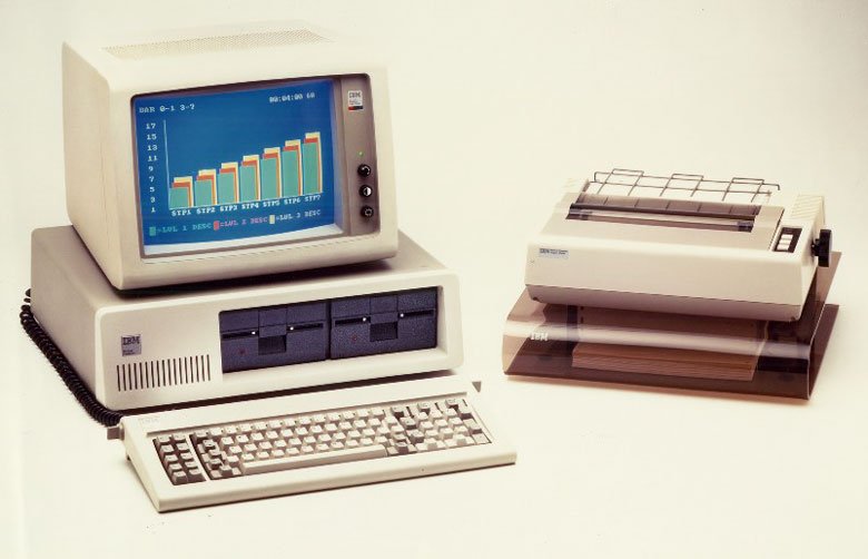 První IBM PC (ilustrační foto)