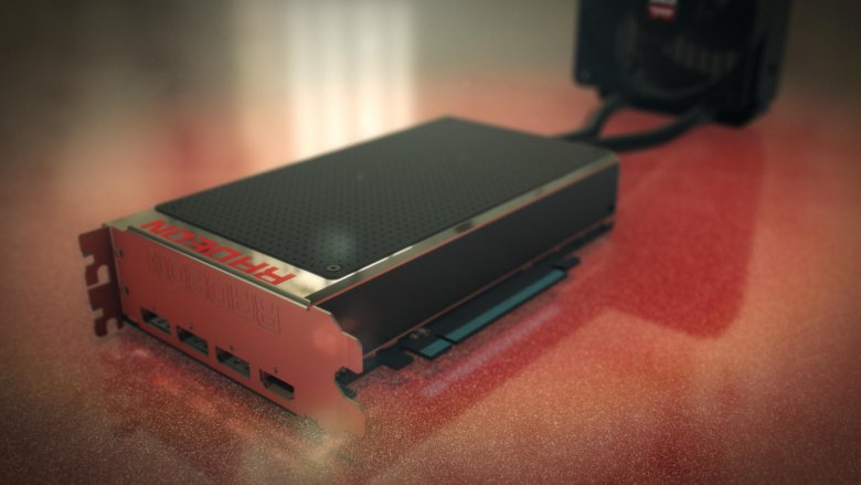 Amd Fiji Radeon Fury X Red Table