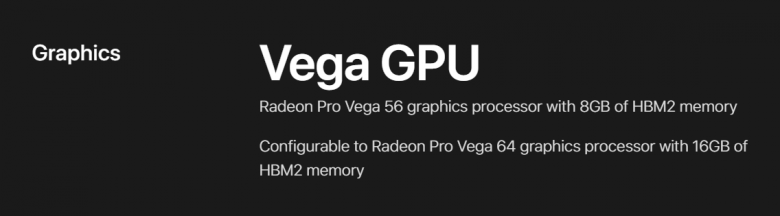 Amd Radeon Pro Vega 56 Vega 64