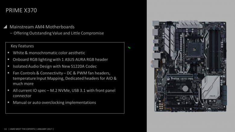 Asus Am 4 Motherboards Prime X 370