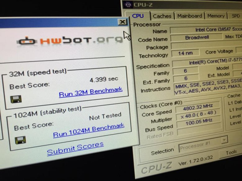 Broadwell Core I 7 5775 C 5 Ghz Oc 04