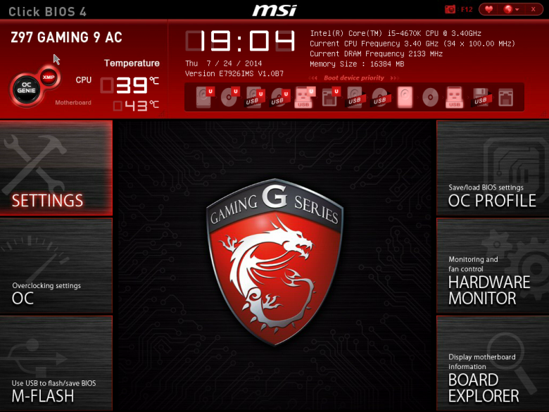 Core I 5 4670 K Msi Z 97 Msi Snapshot