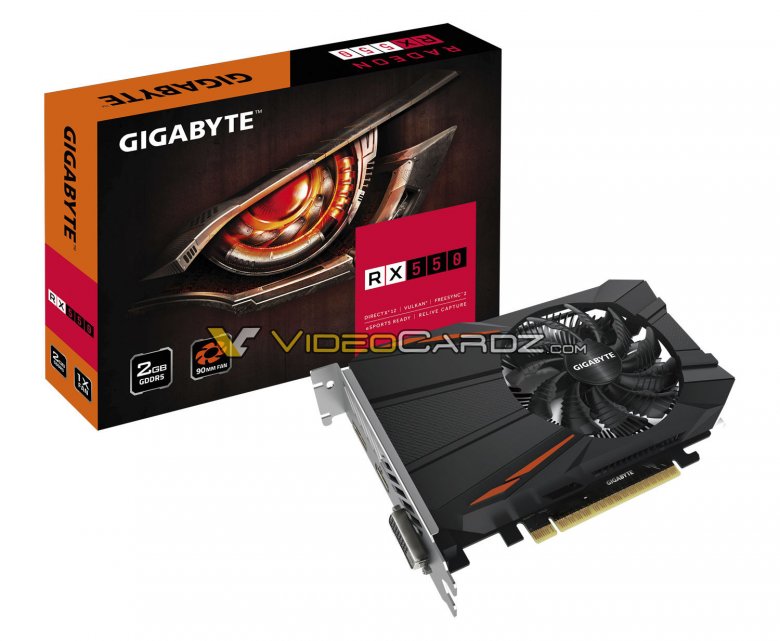 Gigabyte Radeon Rx 550 2 G