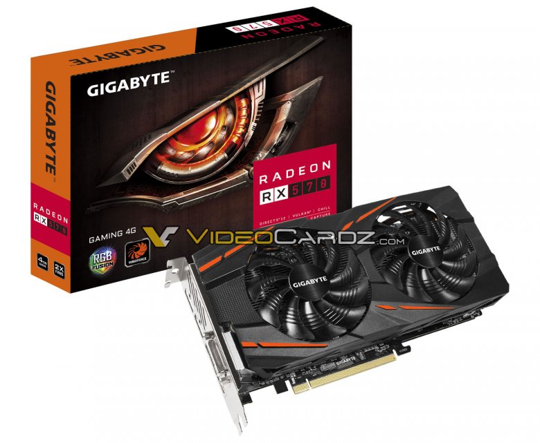 Gigabyte Radeon Rx 570 Gaming 4 G