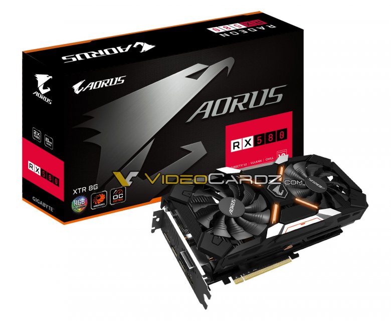 Gigabyte Radeon Rx 580 Aorus Xtr 8 G