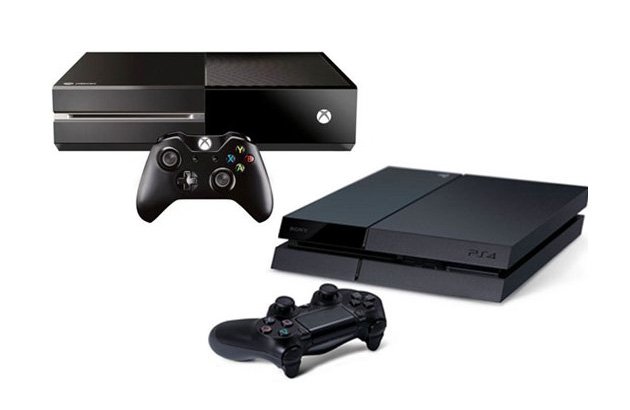 Xbox One Playstation 4 ilustrace