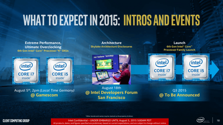 Intel Skylake Core I 7 6700 K I 5 6600 K 01