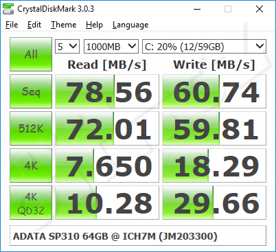 Jebka Cdm Adata 64 G Msata Zif