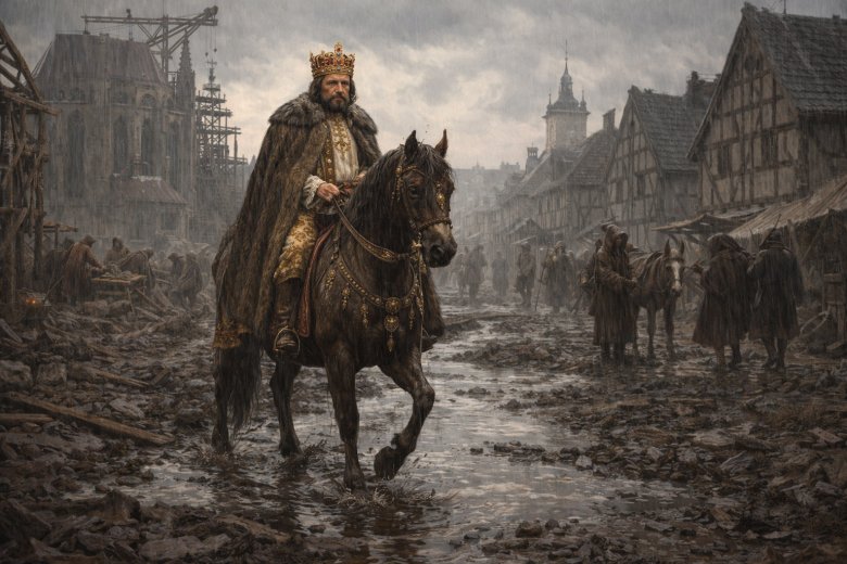 Karel IV na Novém Městě