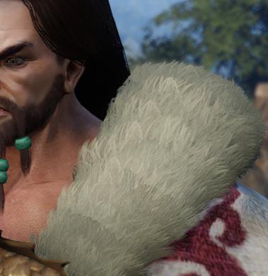 King Of Wushu Hairworks Fur Wo