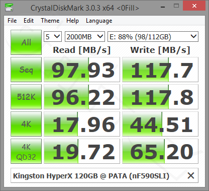 Kingston Hyperx 120 Gb Pata Nf 590 Sli Cdm