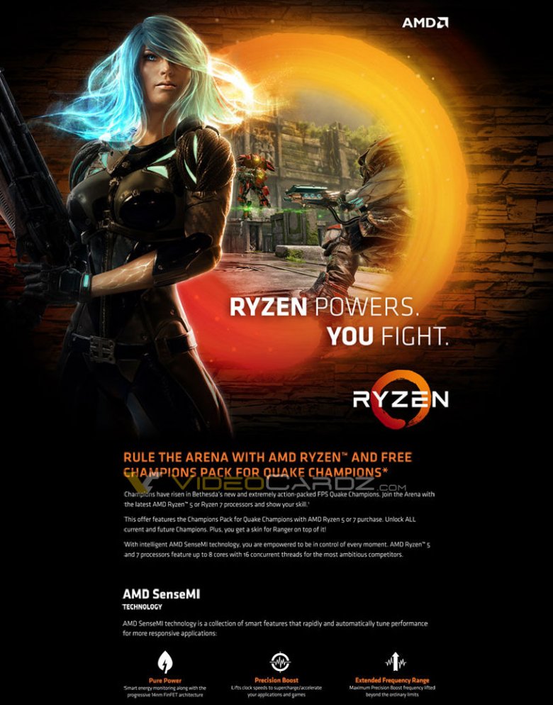 Quake Champions Ryzen