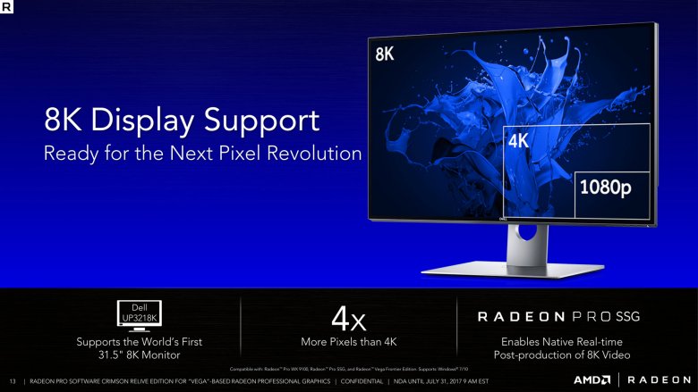 Radeon Pro Software Crimson Relive For Vega 13