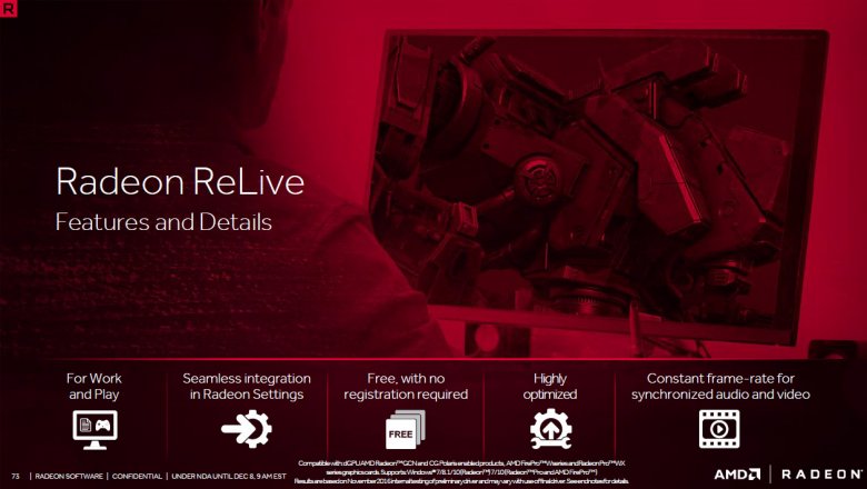 Radeon Software Crimson Relive 73