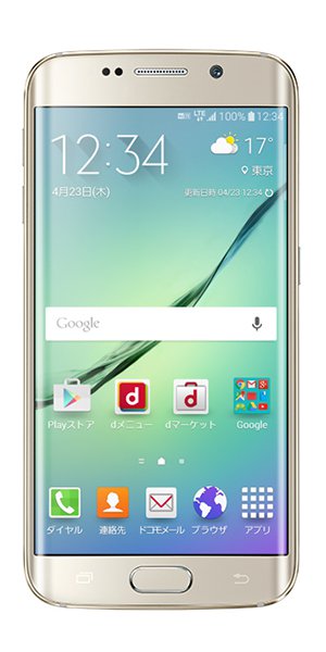 Samsung Galaxy S 6 Edge Docomo Front