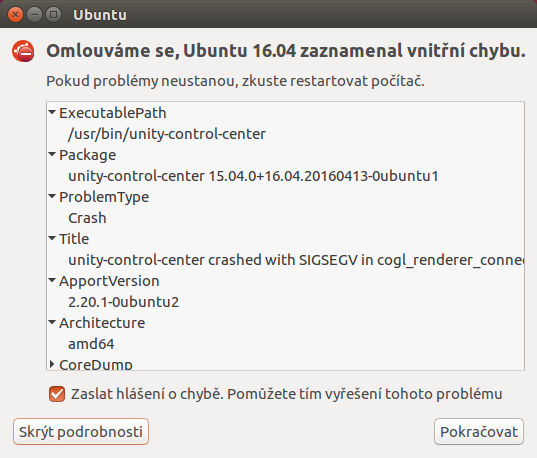 Ubuntu 1604 Lts Chyba 2