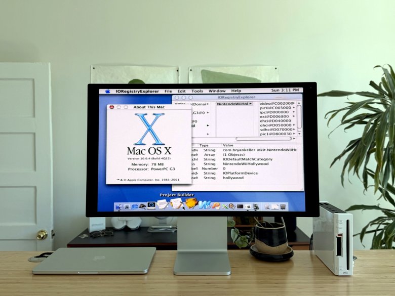 Mac OS X na Nintendo Wii