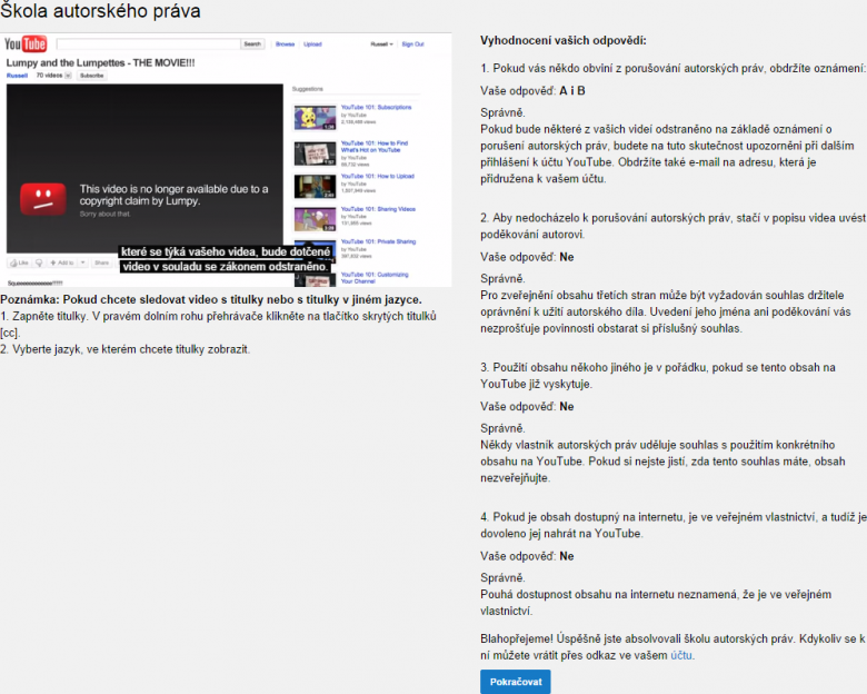 Youtube Skola Autorskeho Prava