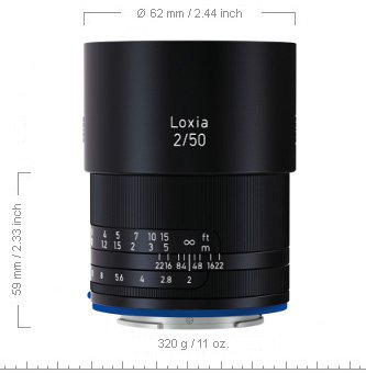 Zeiss Loxia 50 Mm F 2 02