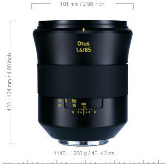 Zeiss Otus Planar 85 1