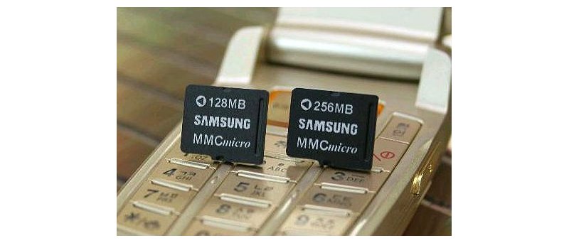 Samsung NAND flash MMC micro