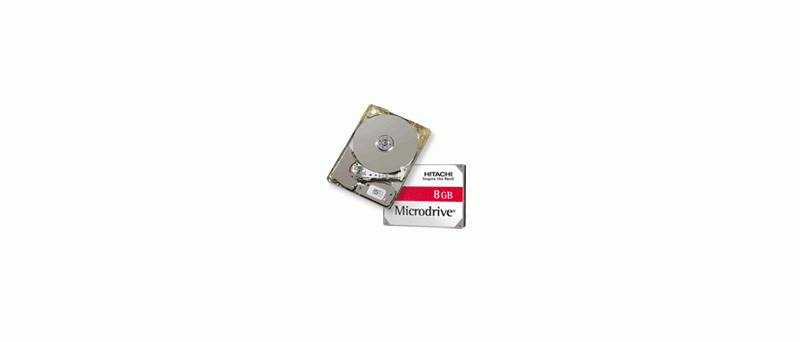 8GB Hitachi Microdrive 3K8