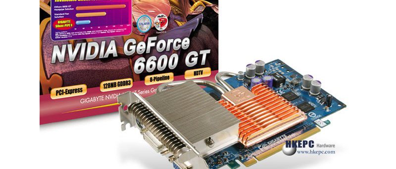 Gigabyte GeForce 6600 GT with SilentPipe II