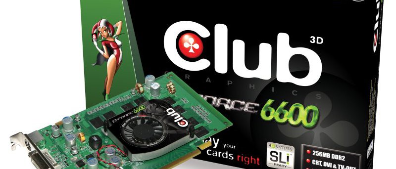 Club3D GeForce 6600 256MB GDDR2