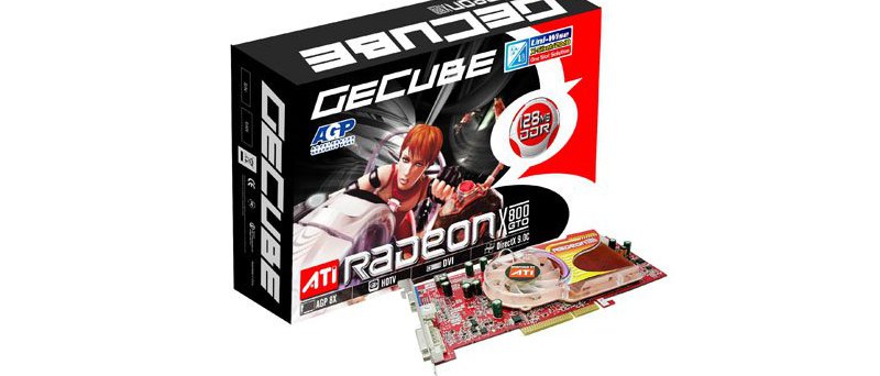 GeCube Radeon X800 GTO AGP