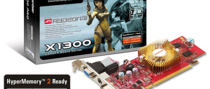 PowerColor Radeon X1300 HyperMemory 2