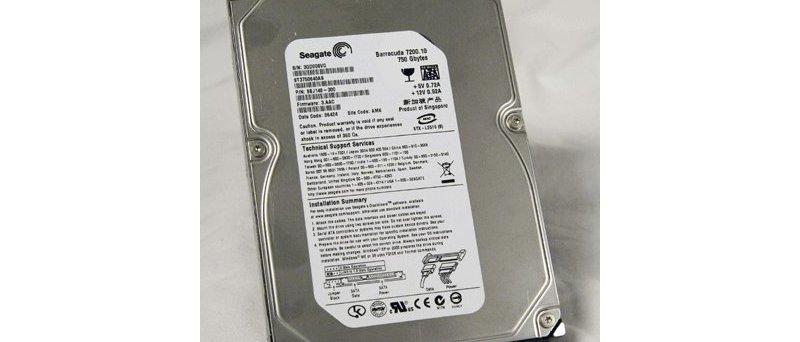 750GB Seagate 7200.10