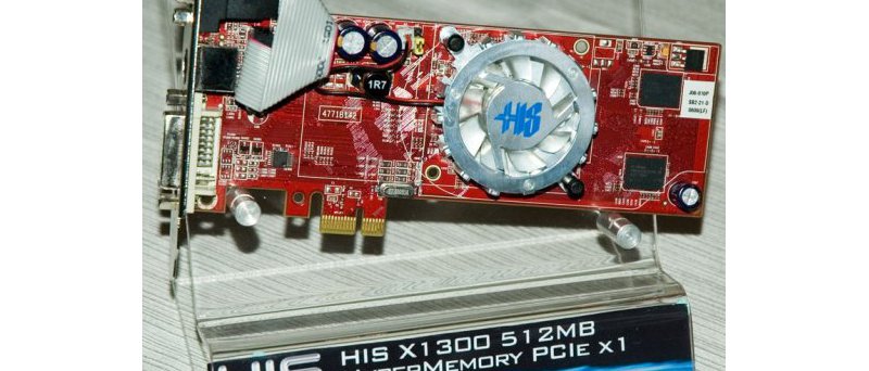 HIS Radeon X1300 PCI Express x1